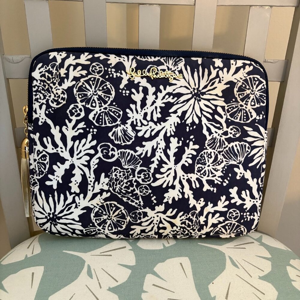 Lilly Pulitzer iPad clutch
